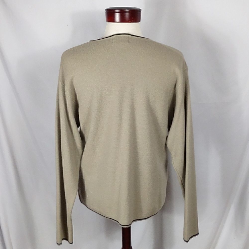 Pure & Simple Men's Merino Wool Sweater - Picture 4 of 6